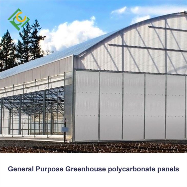 1(Main picture) General Purpose Greenhouse polycarbonate panels